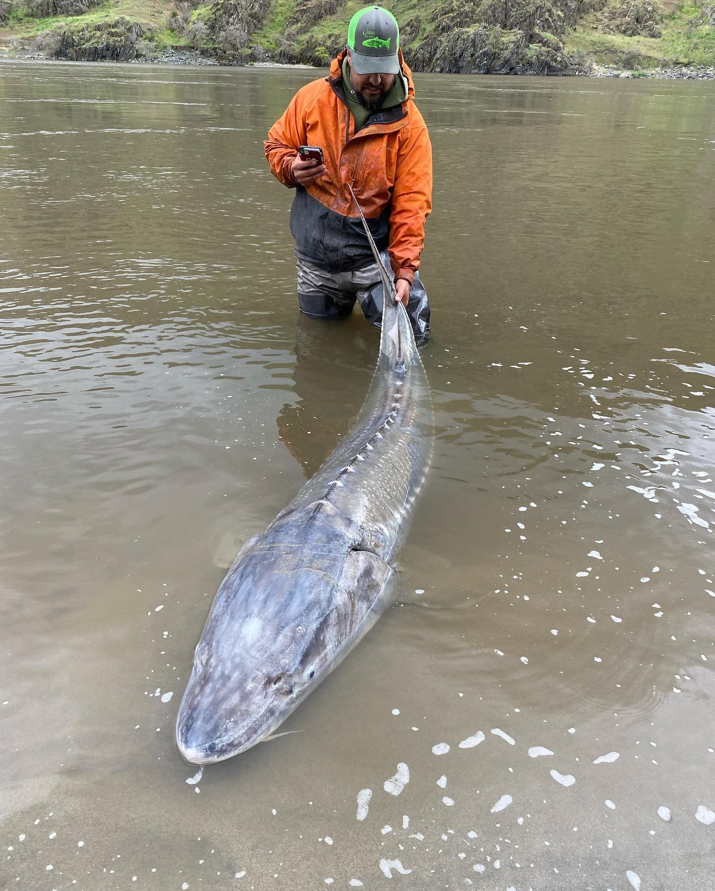 Sturgeon Fishing Adventure on Snake River in Hell's Canyon