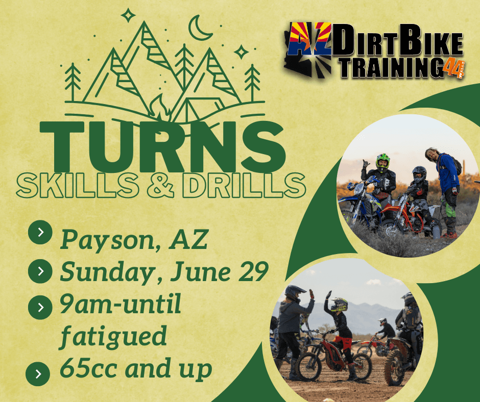 Dirt Bike Skills Clinic with AZ Dirt Bike Training in Payson