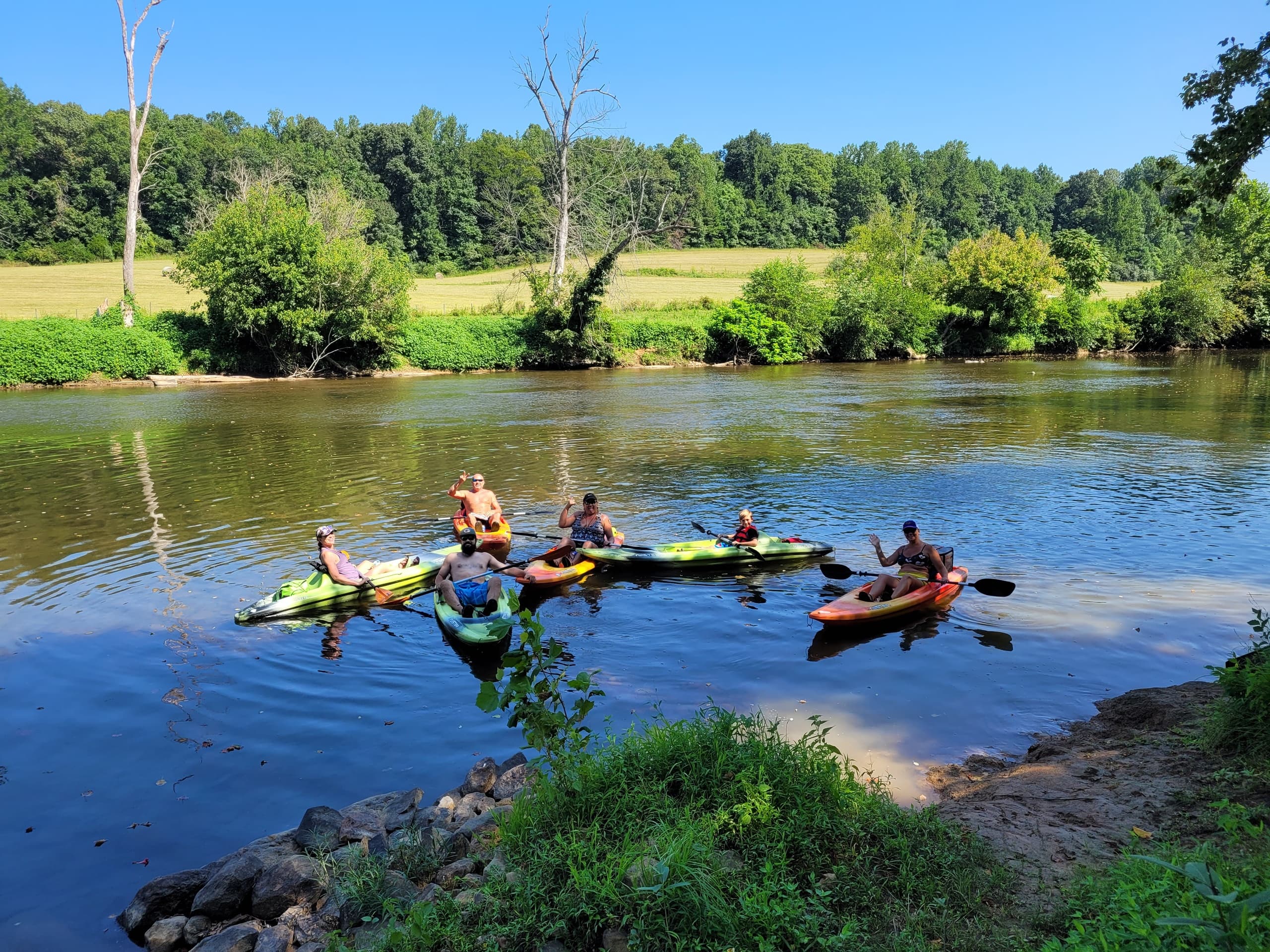 Explore Virginia’s Rappahannock River on the Eagle's Nest Canoe & Kayaking Trip