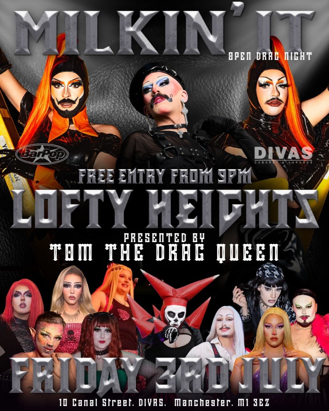 Milkin It Open Drag Night: Manchester’s High‑Energy Underground Drag Show