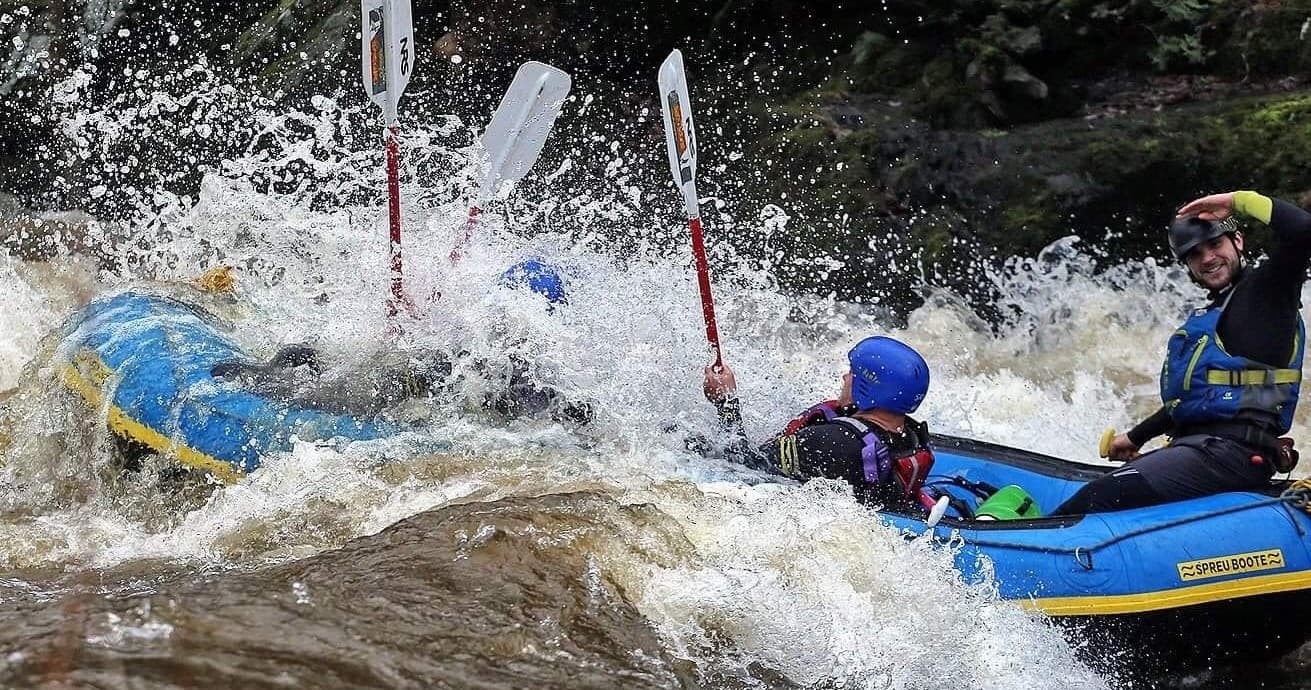 Whitewater Rafting with Whitewater Active in Pembrokeshire