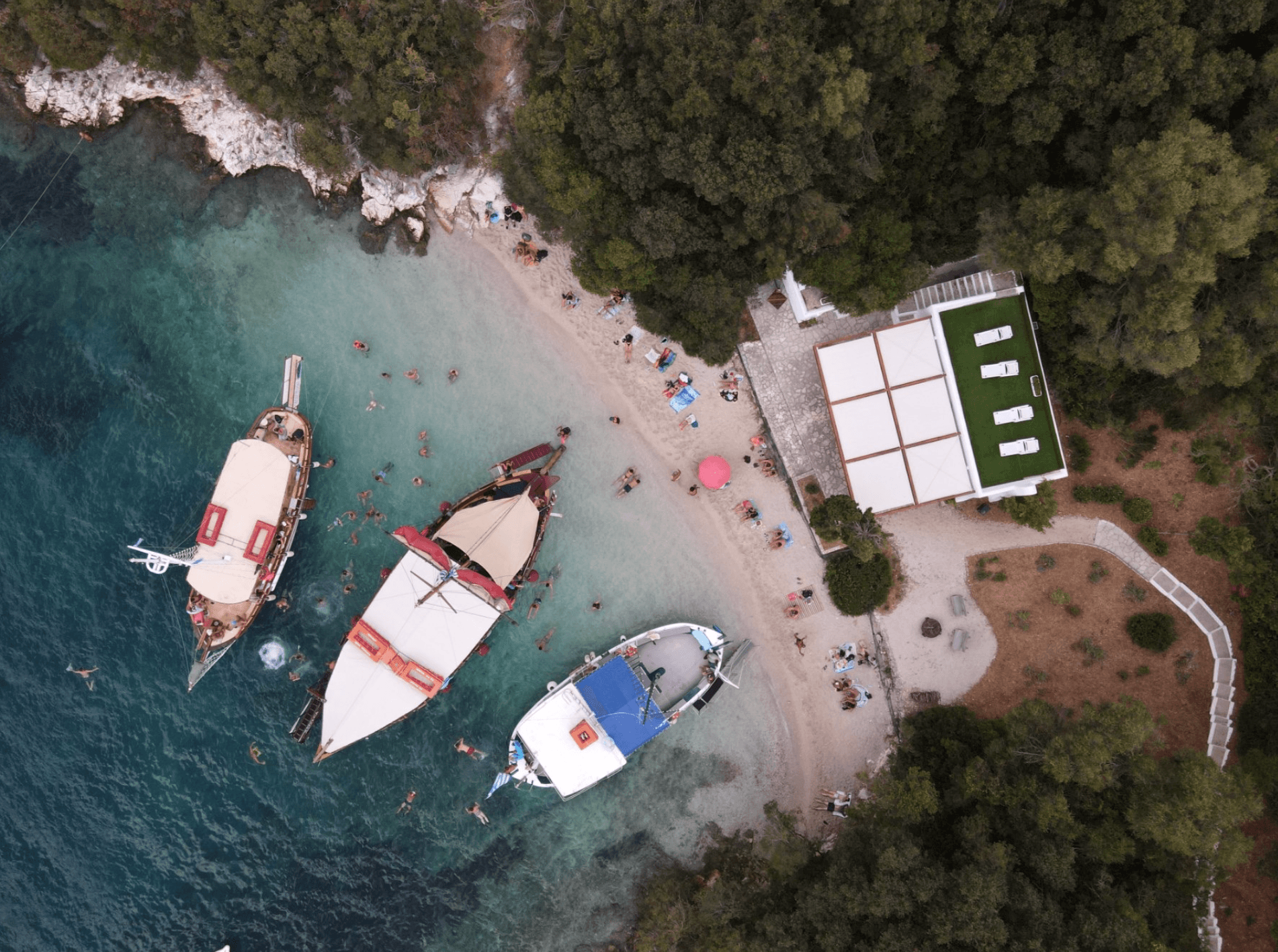 Sail the Ionian: Lefkada Daily Cruise to Blue Caves, Meganisi & Scorpios