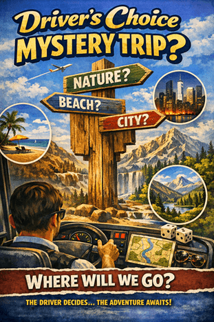 Driver’s Choice Mystery Day Trip from New Stanton — June 3, 2026