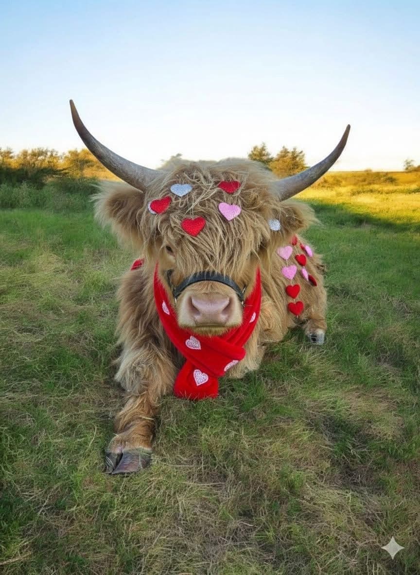 Valentine Cow Cuddles at ROSE Therapeutic Farm: Cupcakes, Cows & Kisses in Brookshire