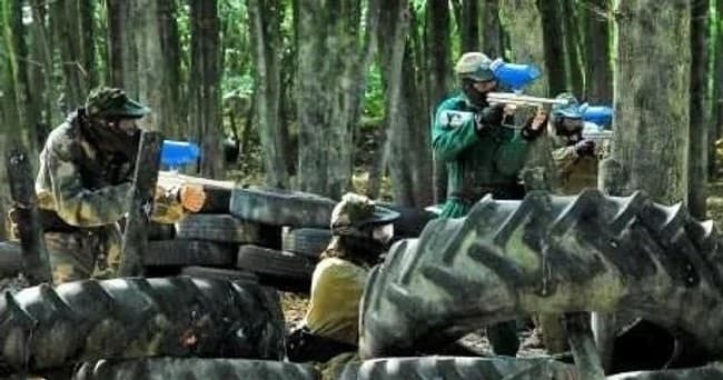 Adult Paintball Thrills at Taskforce Paintball Wales