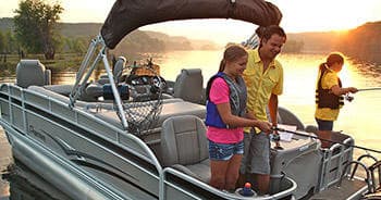 Pontoon Boat Adventures at Jordanelle Rentals & Marina in Utah