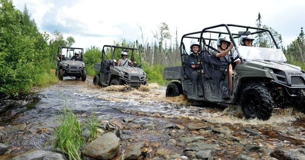 Guided Quad Tours at Chalets Villégiature & Pourvoirie Daaquam