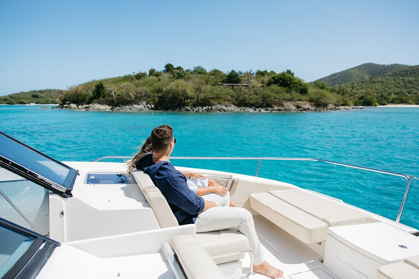 Private Luxury Charter to Jost Van Dyke: 36' Aquila Day Cruise from St. Thomas photo 4