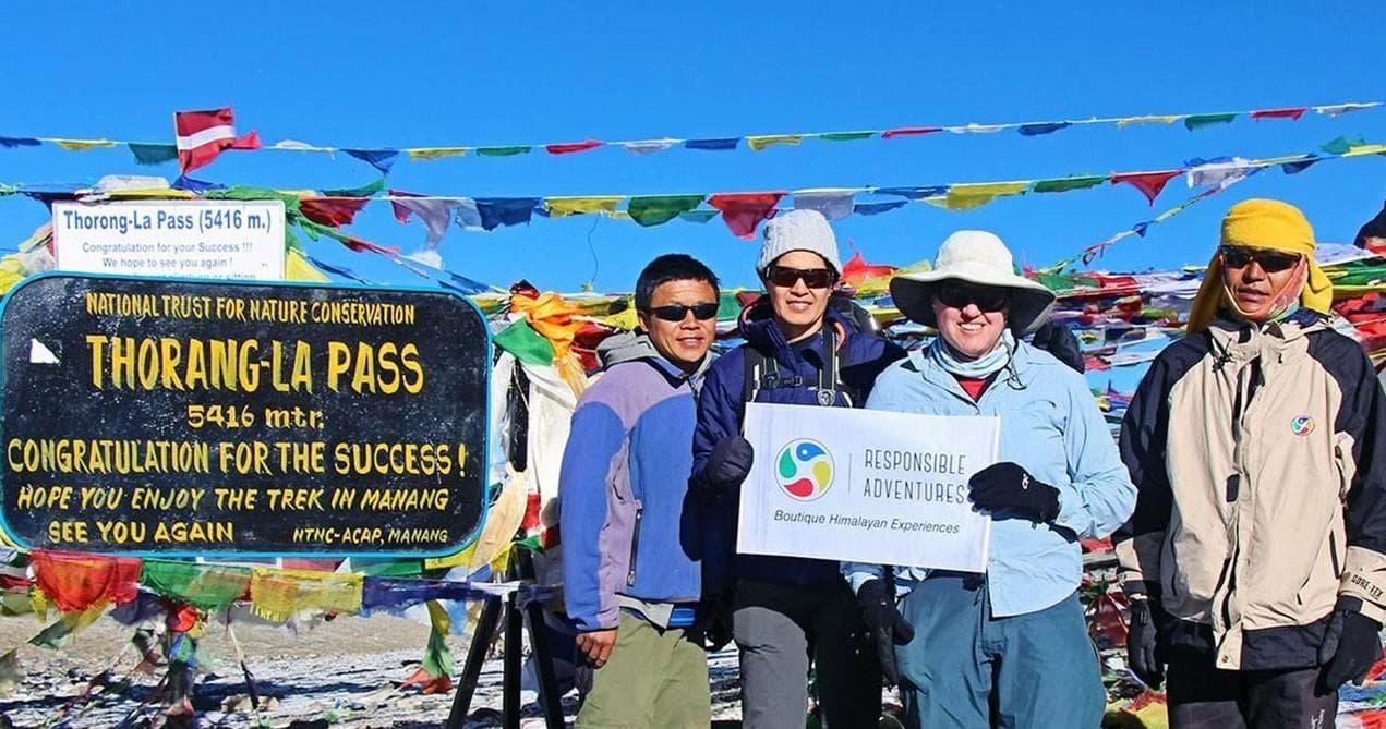 Land Adventures with Responsible Adventures in Annapurna
