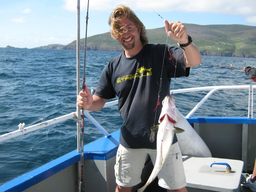 Fishing in Dingle Bay with Dingle Boat Tours