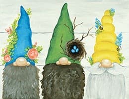 Paint Your Own Garden Gnomes: Family Studio Class in Woodbury, MN