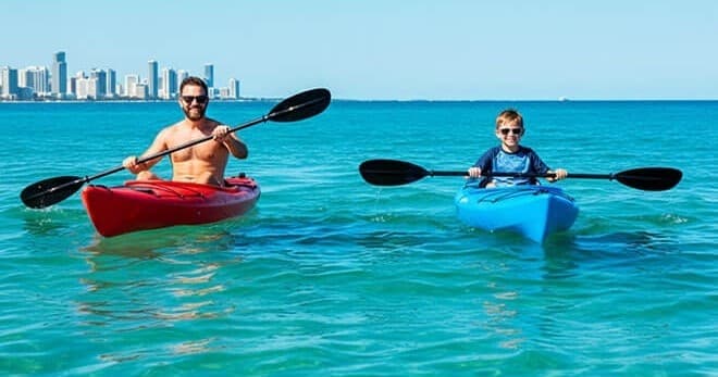 Paddle Biscayne Bay: Delivered Kayak Rentals in Miami Beach