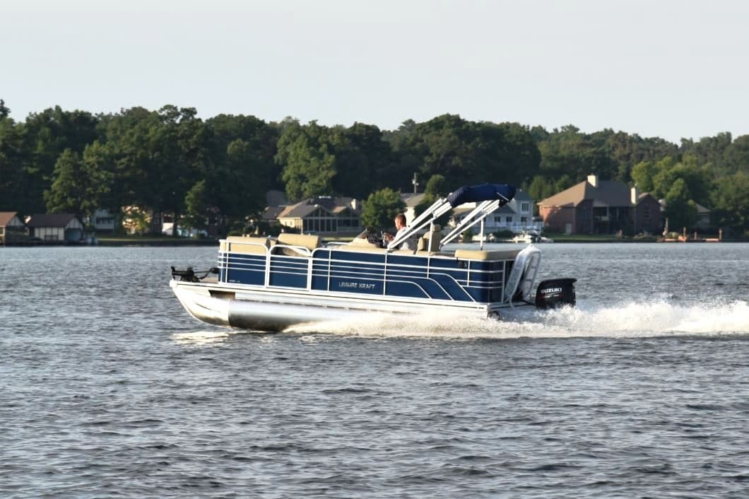Leisure Kraft Pontoon Boating with Cedar Grove Marina