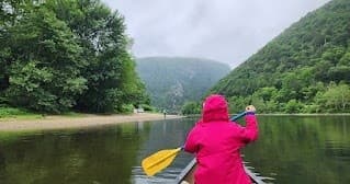 Water Activities with Chamberlain Canoes at Bushkill, PA