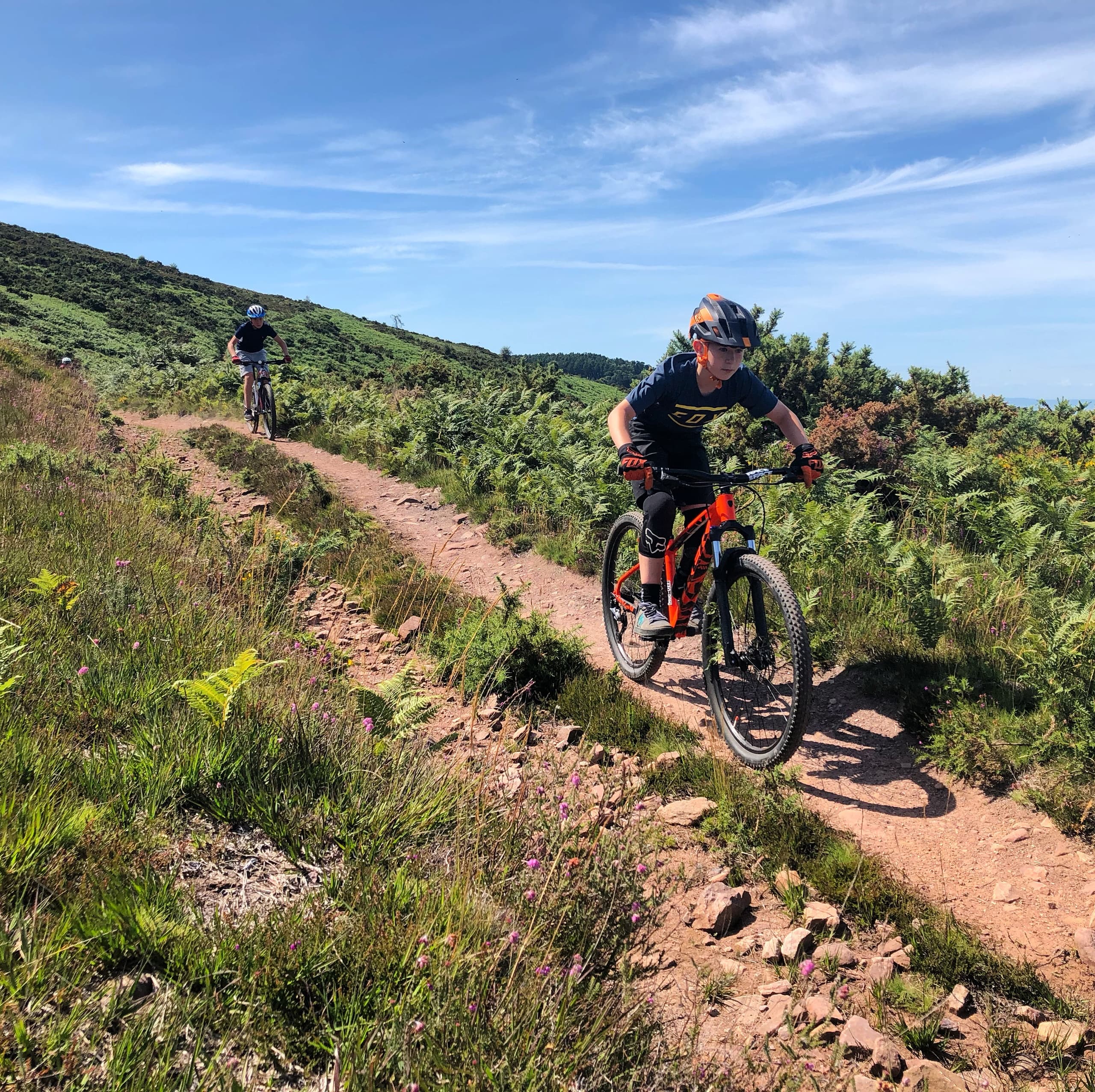 Mountain Biking on Exmoor with Exmoor Adventures Ltd