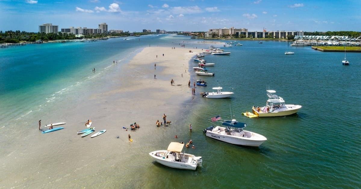 Water Activities & Snorkeling at Peanut Island with Sol Search Charters