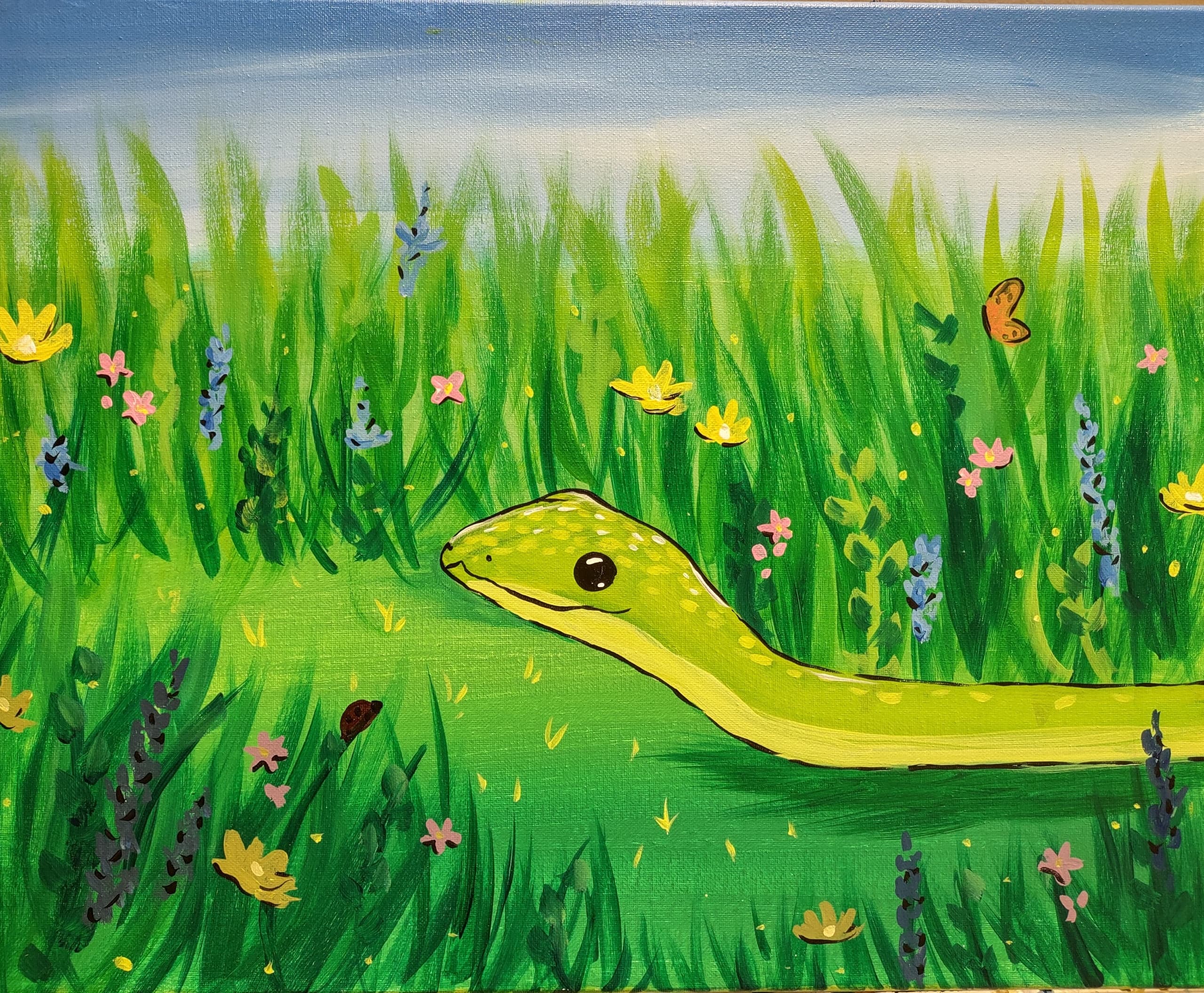 Indoor Art Class with Corky Canvas in Omaha
