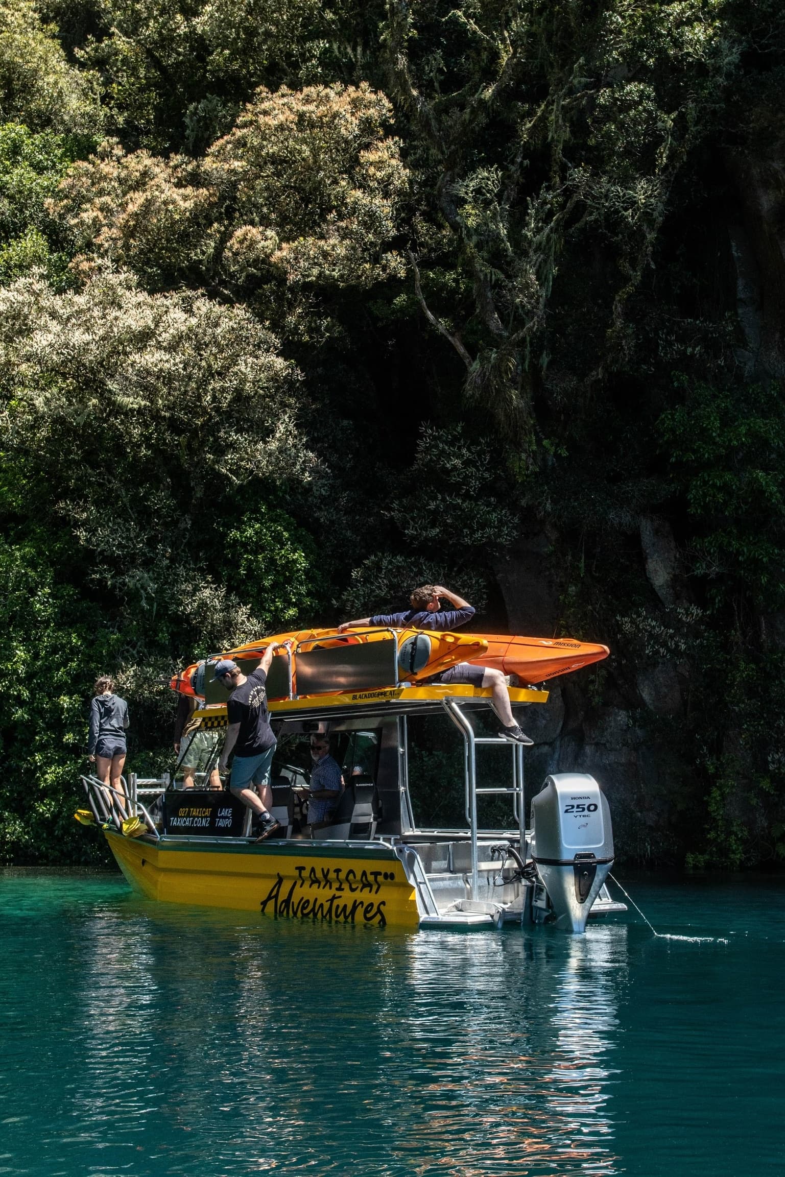 Chasing Waterfalls on Lake Taupō: A 3.5-Hour Boat Adventure from Kinloch Marina