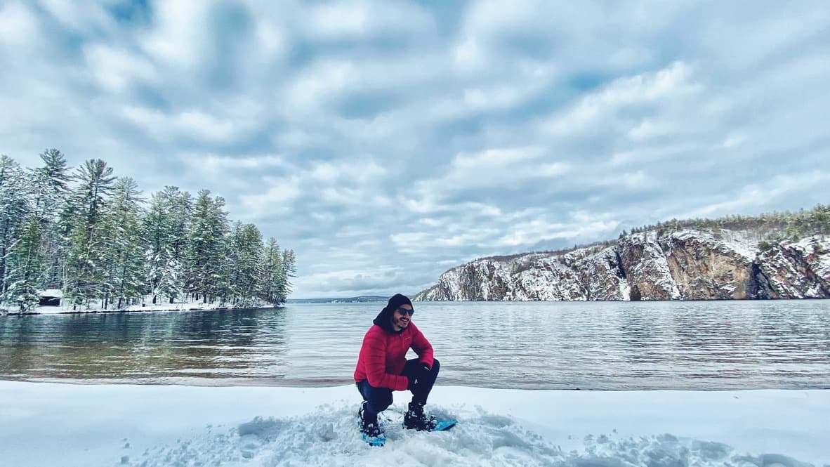 Winter Snowshoeing at Bon Echo with Toronto EcoAdventures