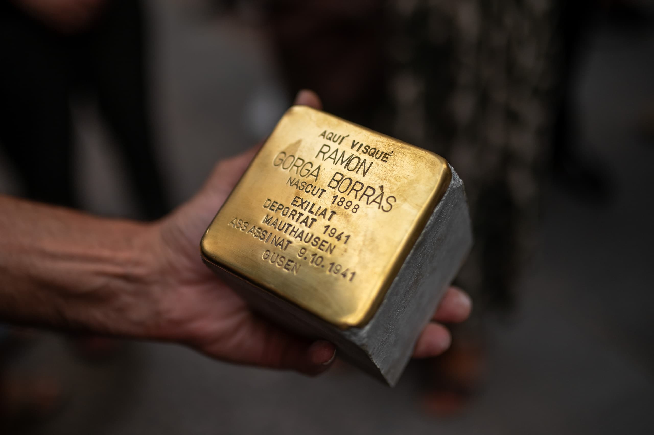 Stolpersteine of Reus: a private walk honoring deported residents