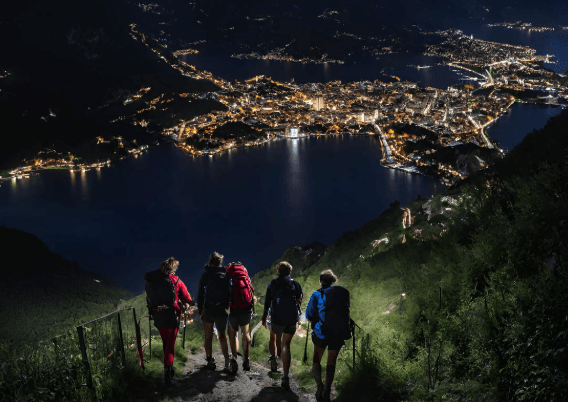 Land Adventures: Lake Como Hiking & Overnight Camp with Albese Srls