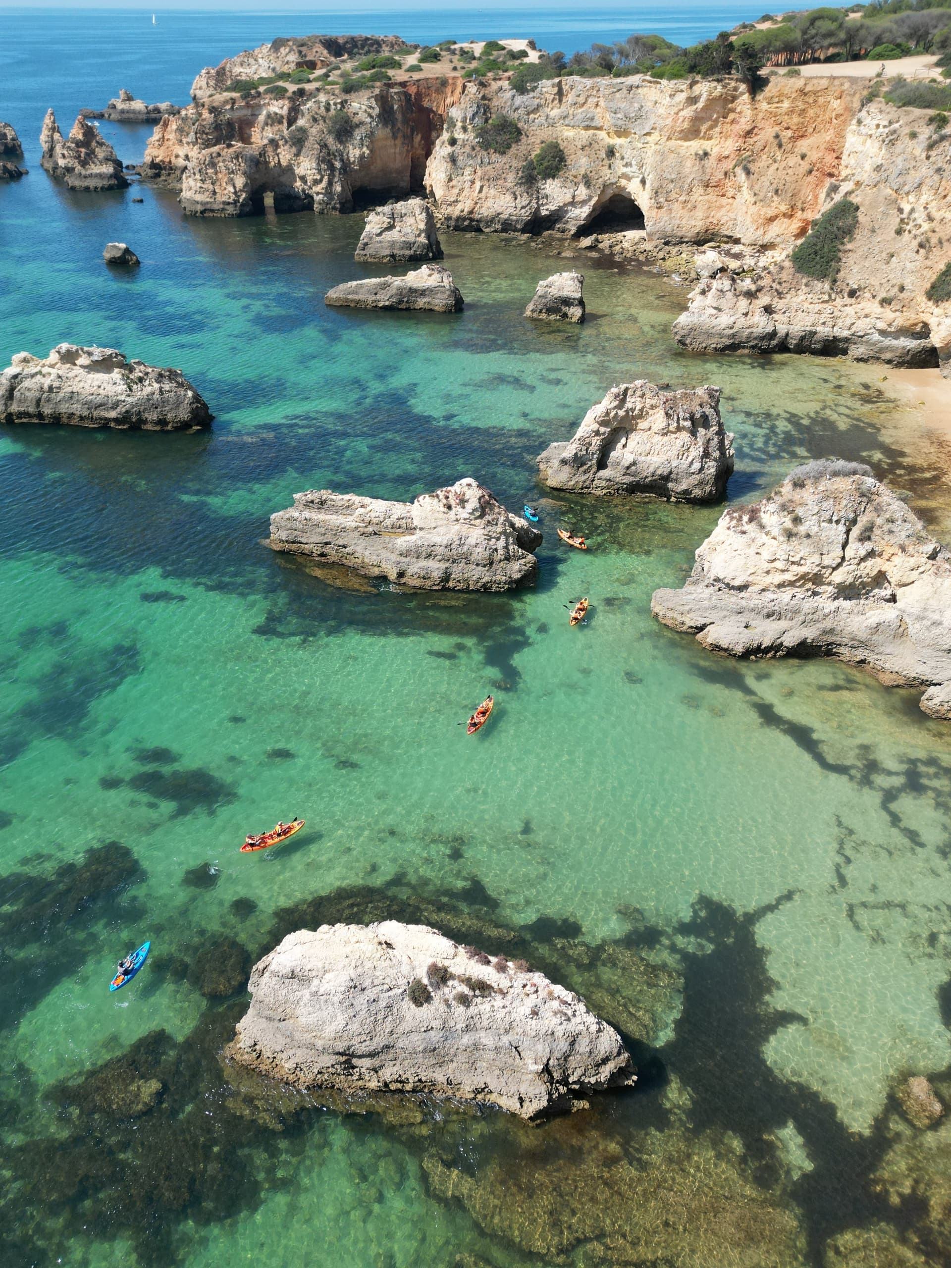 Kayak Adventure in Portimão with Future Eco Surf School