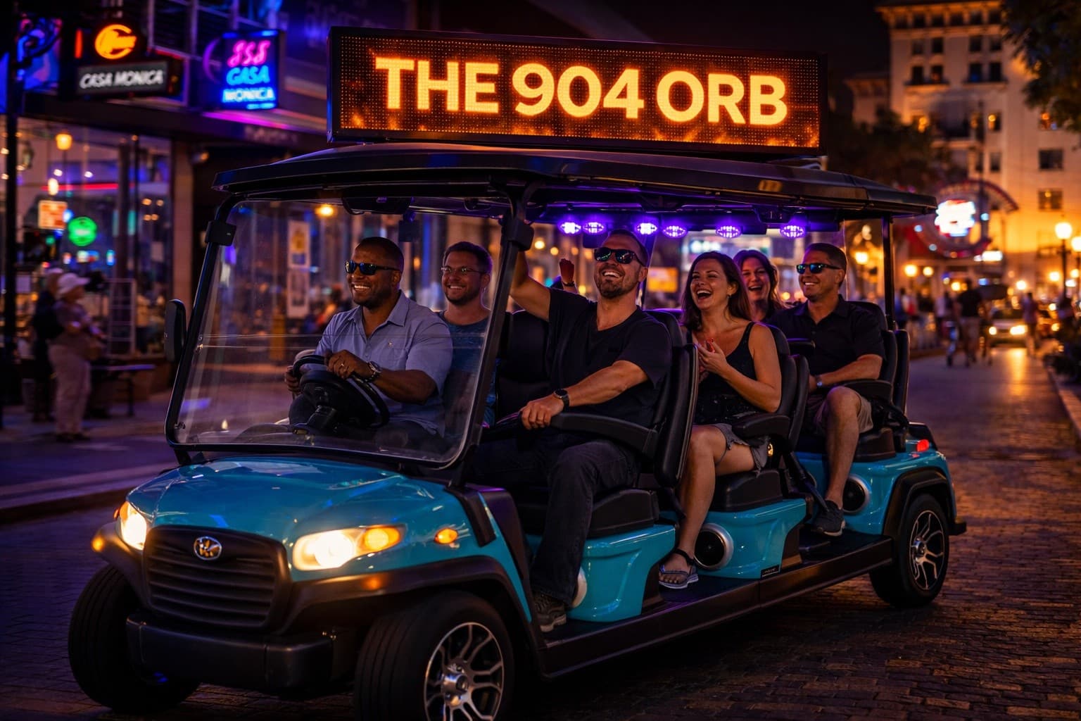 Vibe Ride: Private One-Hour St. Augustine Tours for Nightlife, Cigars & Waterfront Sights