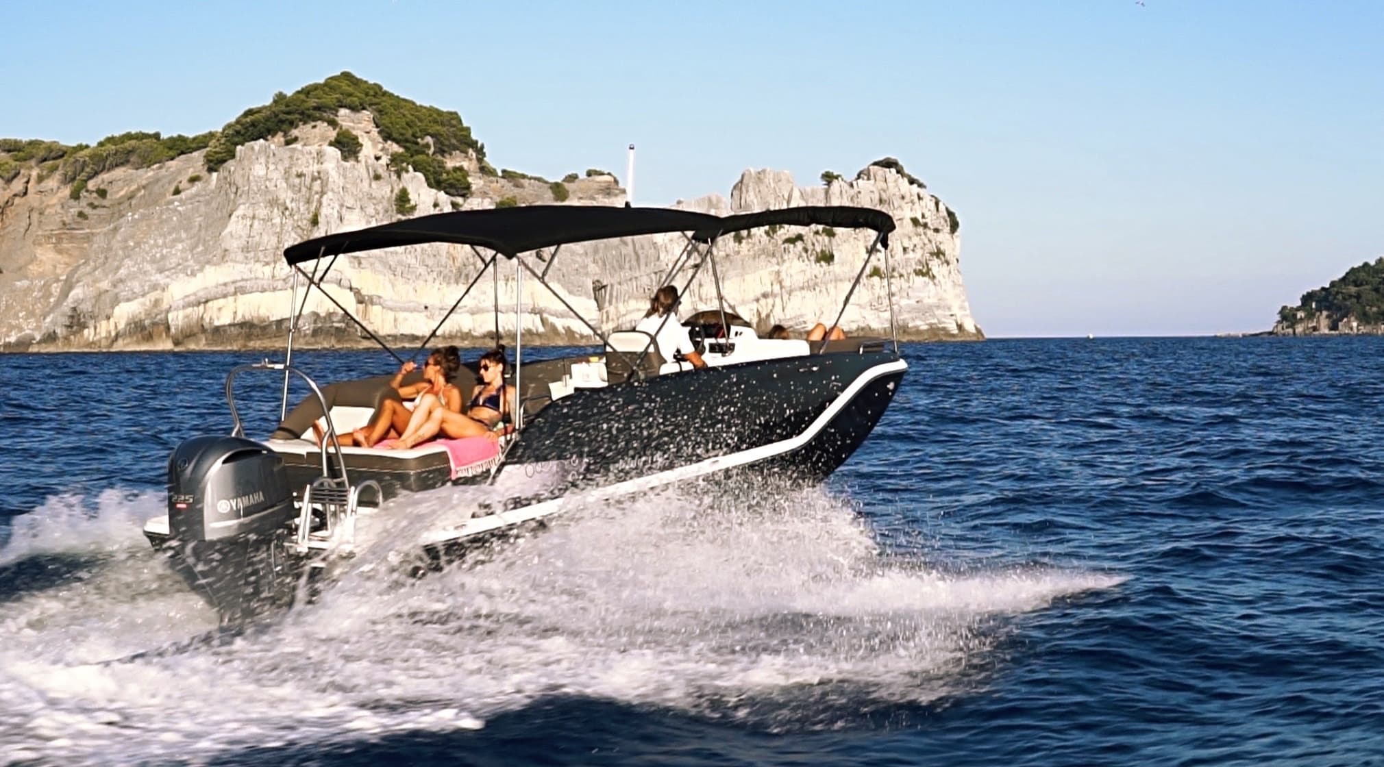 Cinque Terre Luxury Pontoon Cruise: Small-Group Boat Tour with Pesto Tasting photo 2