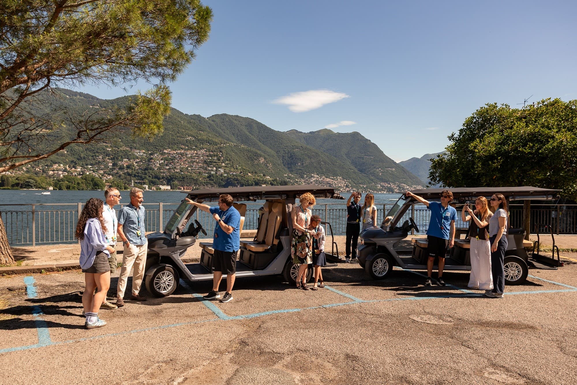 VIP Electric Sunset Tour of Como: Golf Car Evening Drive Along Lake Como photo 4
