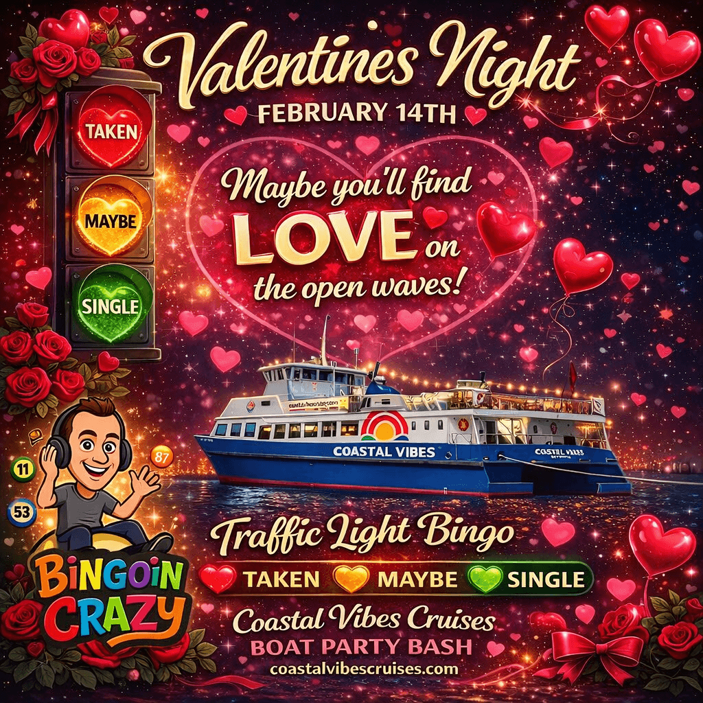 Bingo'in CraZy Valentine's Traffic Light Cruise in Weymouth