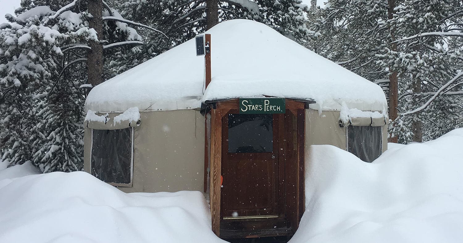 Cozy Star’s Perch Yurt Getaway in Ketchum, Idaho