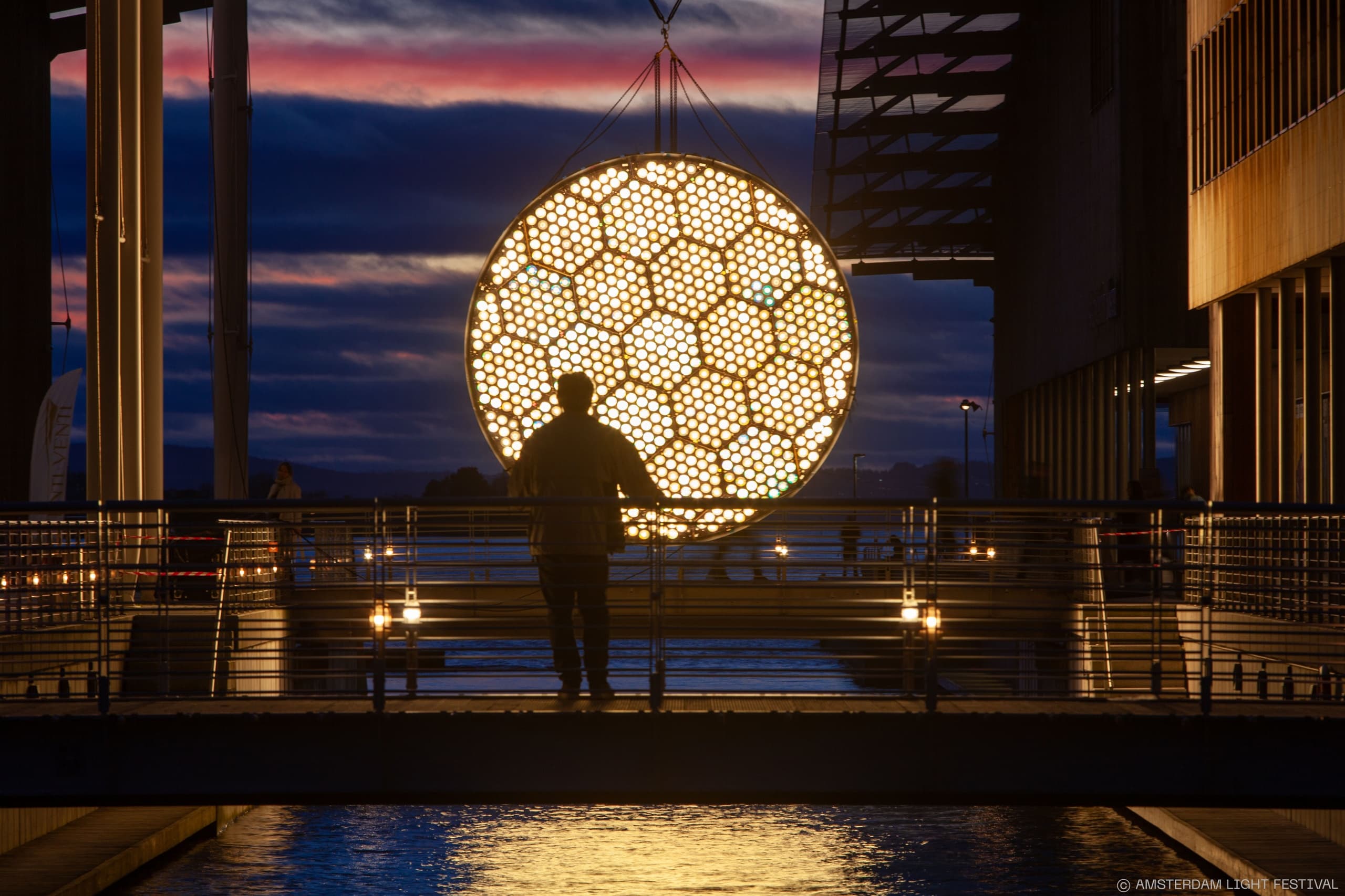 Sail the Amsterdam Light Festival: Private 75-Minute Canal Cruise by De Eventus