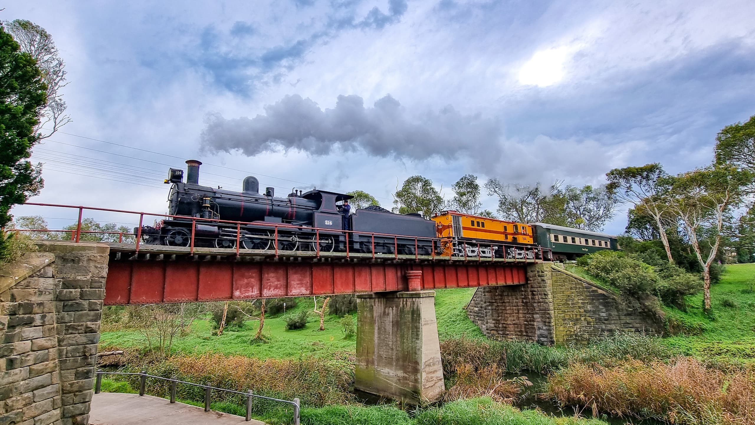 Heritage Train Journey with Steam Ranger Heritage Railway