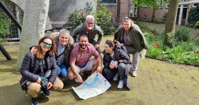 Urban Walking Tour & VR Experience with EcoEchotours in Amsterdam