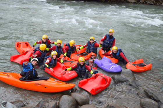 Hydrospeed Rapids Adventure with X Raft in Val di Sole