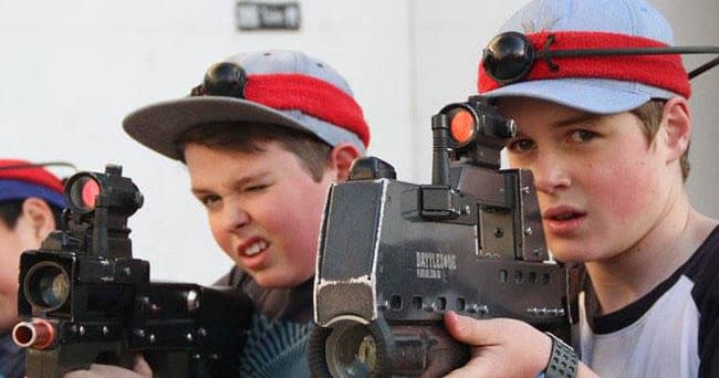 Outdoor Laser Tag Adventure at Battlezone Salt Ash for Families
