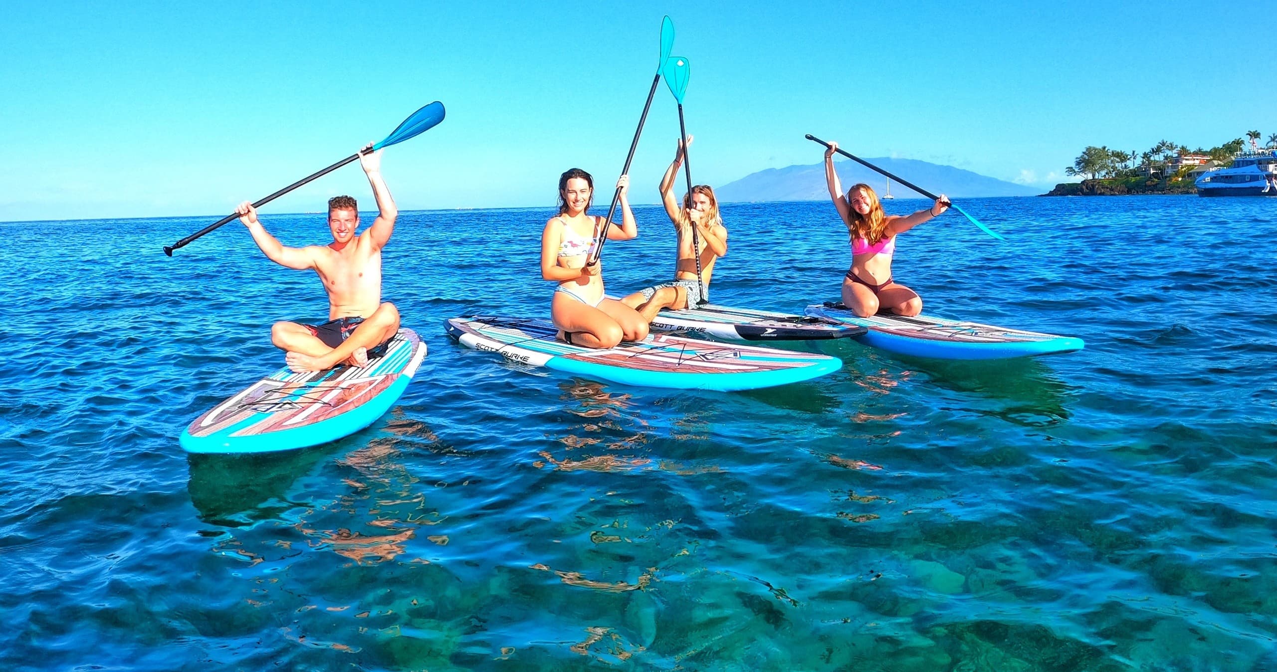 South Maui SUP Lesson in Kihei’s Makena Bay