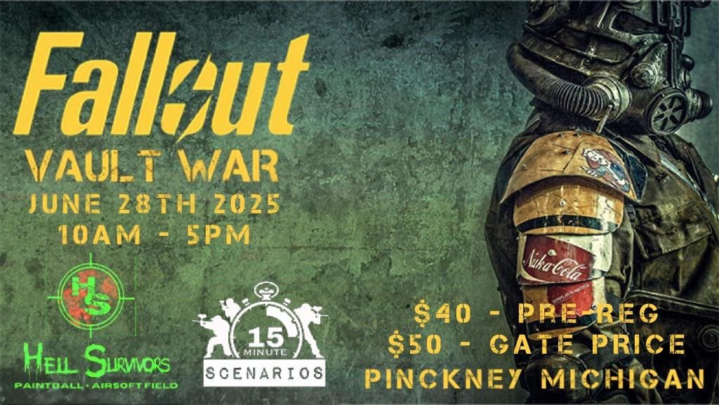 Fallout Vault War Adventure in Pinckney, Michigan