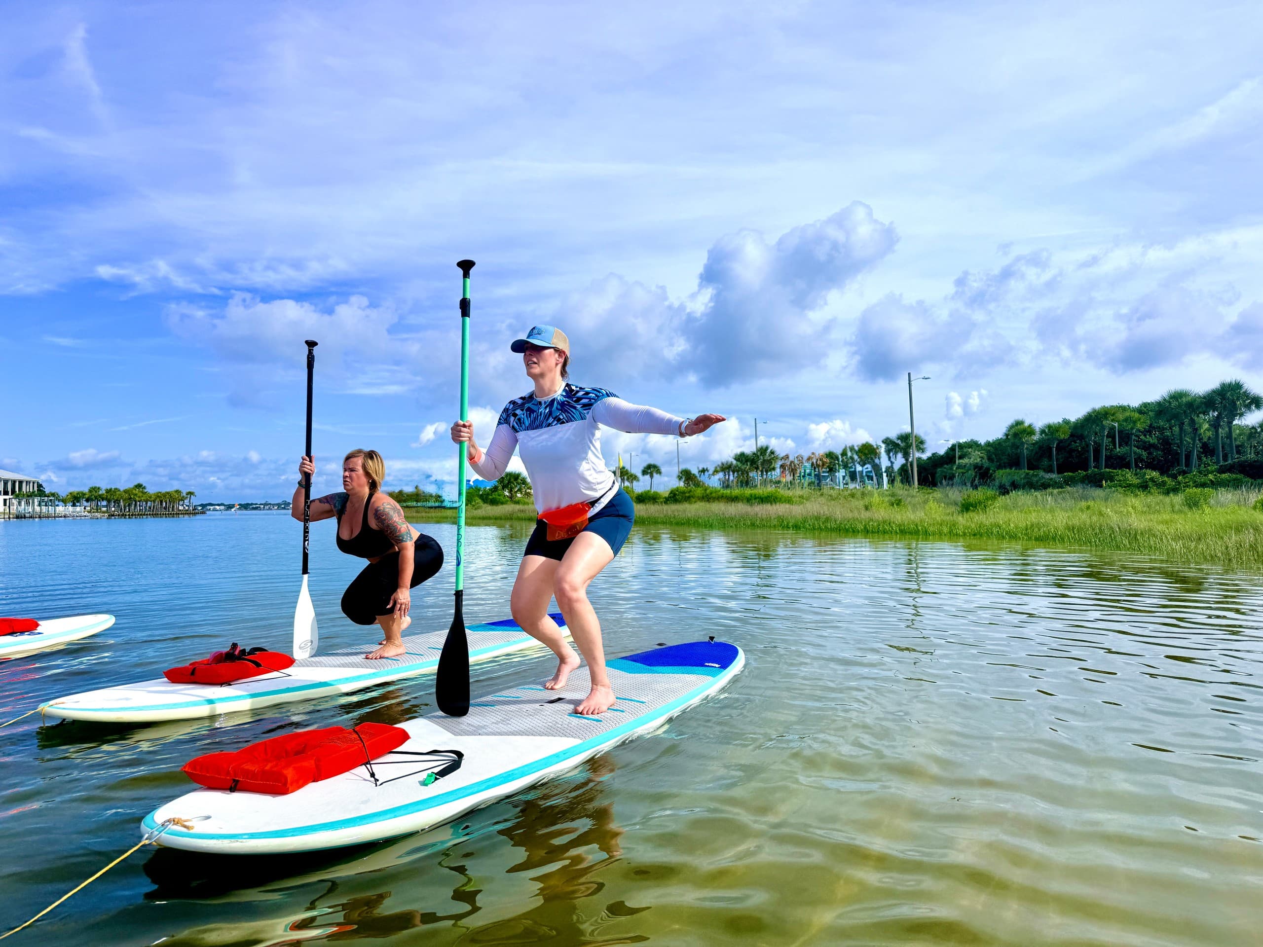 Pensacola Beach Paddle Fit: SUP Core Workouts on the Gulf