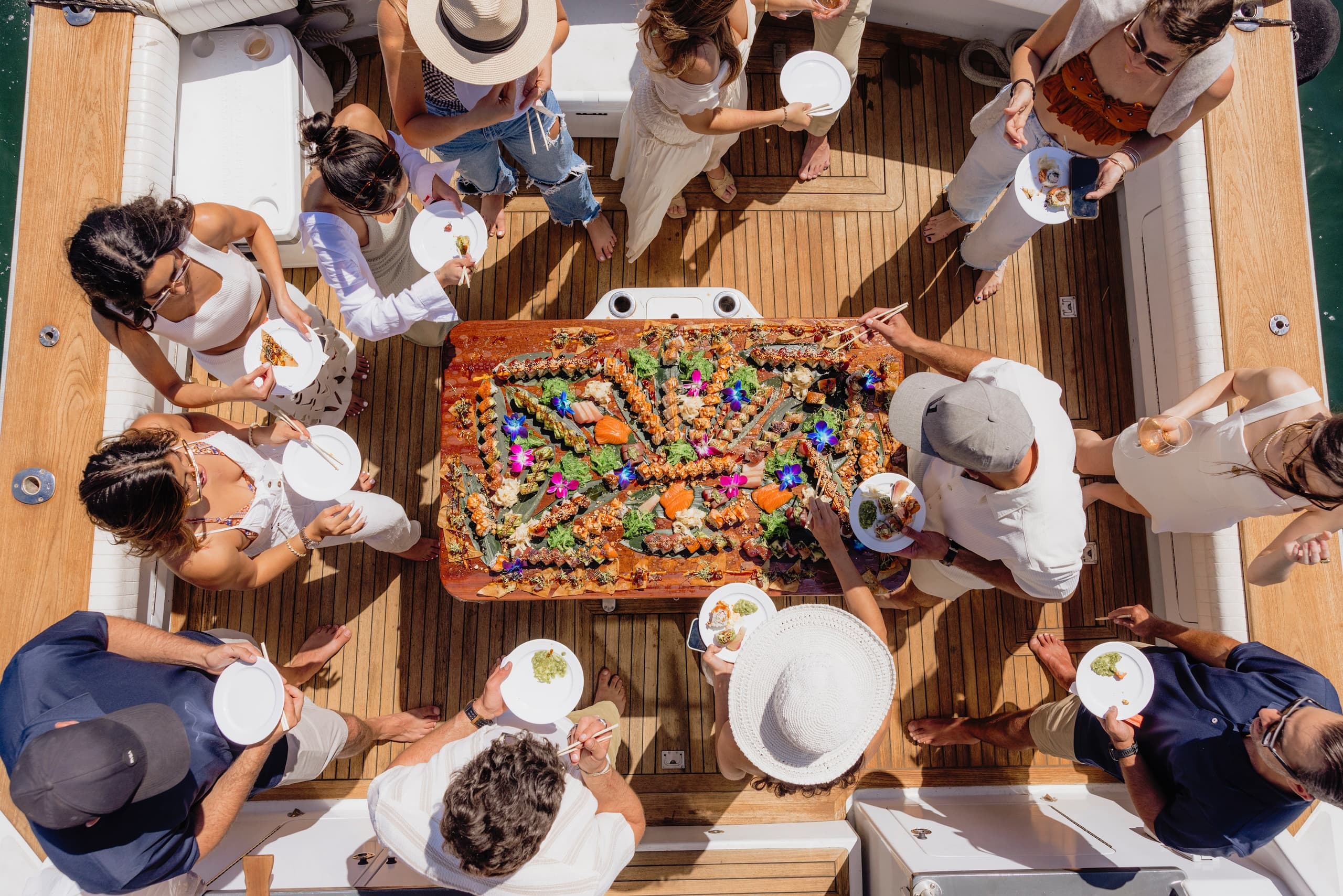 Sushi Cruise Boating Experience in San Diego