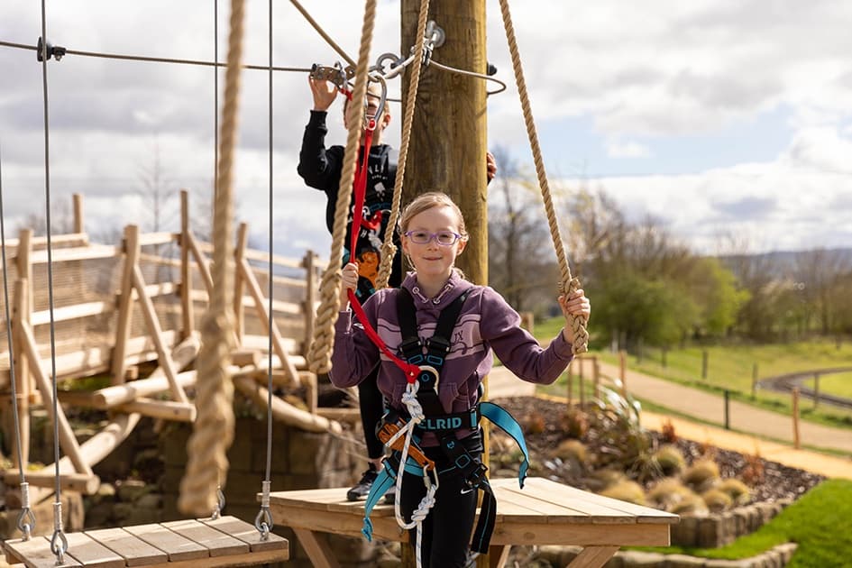 High Ropes Adventure with Aztec Adventure in Evesham
