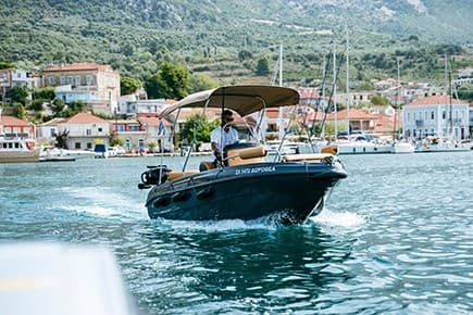 Kalamos VIP Cruise — Swim with Seals, Island Walks & Seaside Meal from Palairos