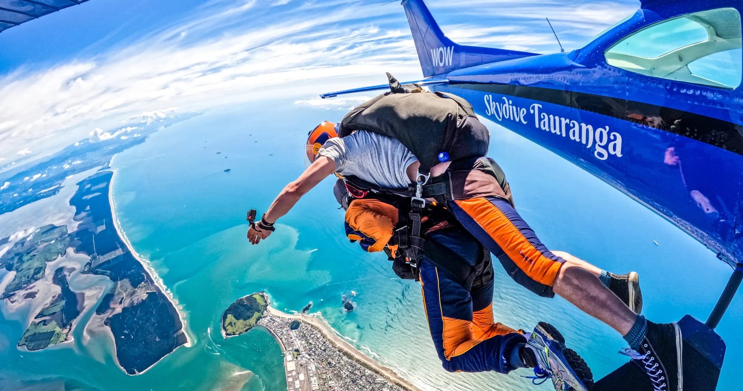 Skydiving Adventure with Skydive Tauranga in New Zealand