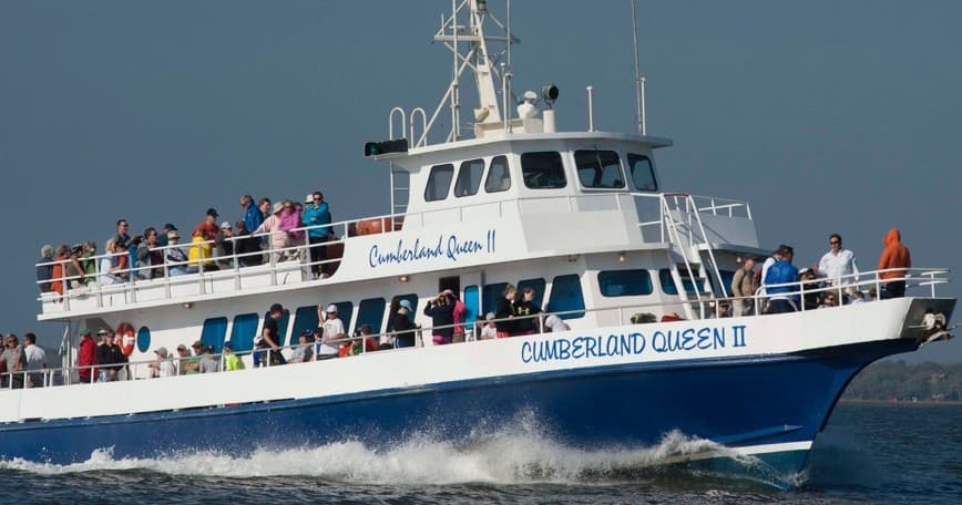 Departure to Cumberland Island: Scenic Ferry from St. Marys, GA
