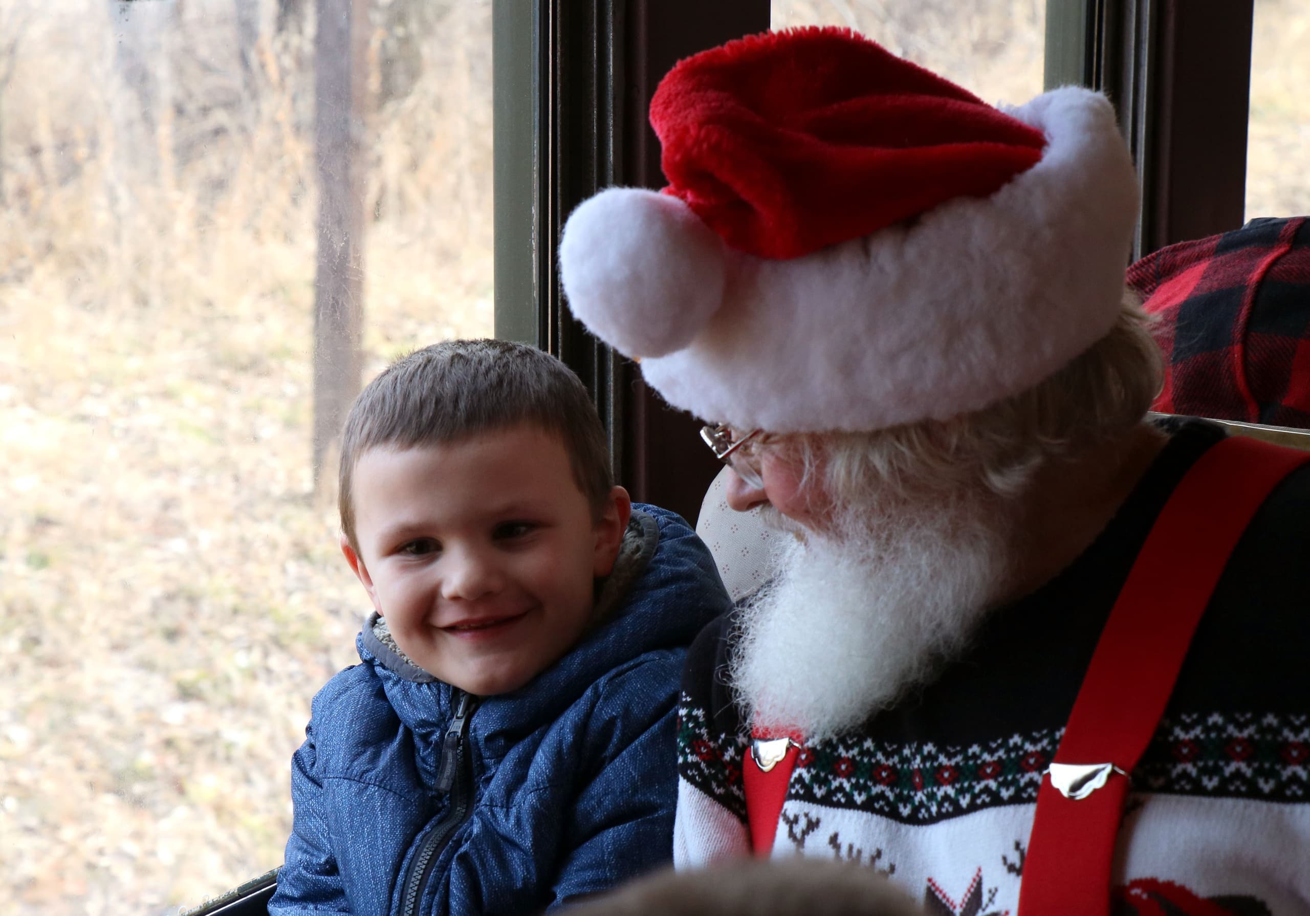 Magical Santa Express Train Ride in North Freedom, WI