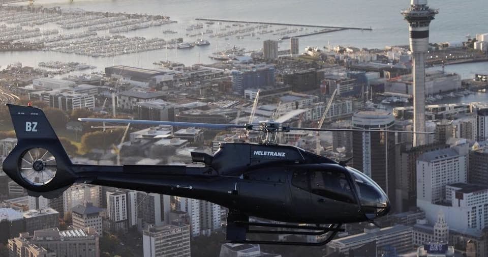 Soar Over Auckland With an Exclusive Champagne Scenic Helicopter Flight