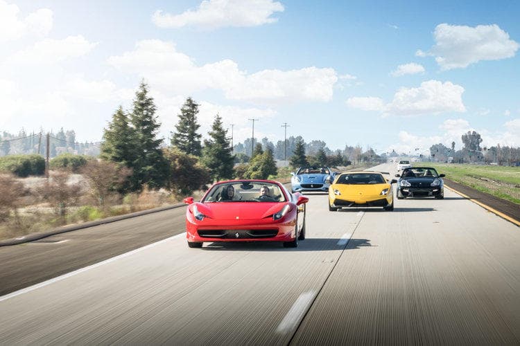 Exotic 30 Mile Supercar Tour in Fresno, California