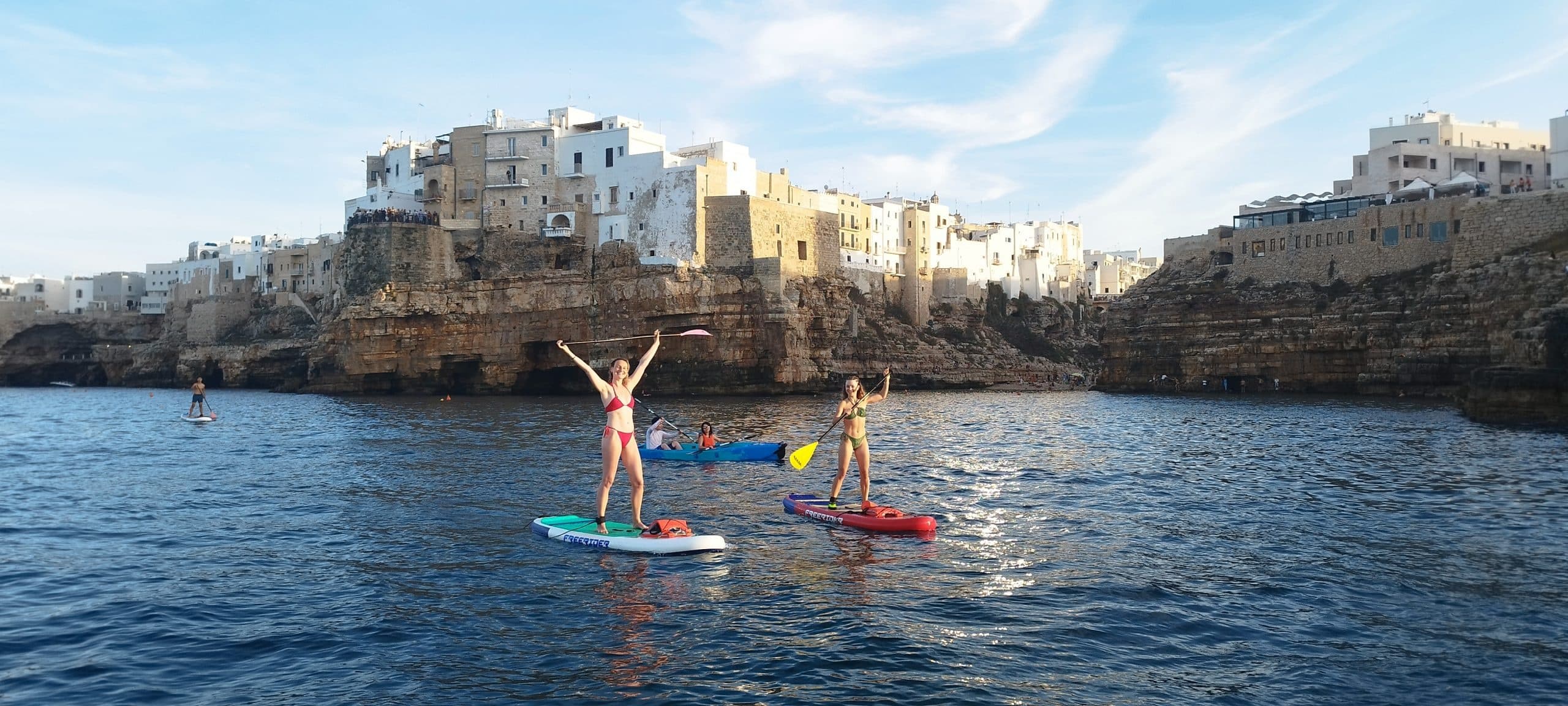 Explore Polignano a Mare by SUP: A Day-Long Paddle Adventure in Puglia, Italy