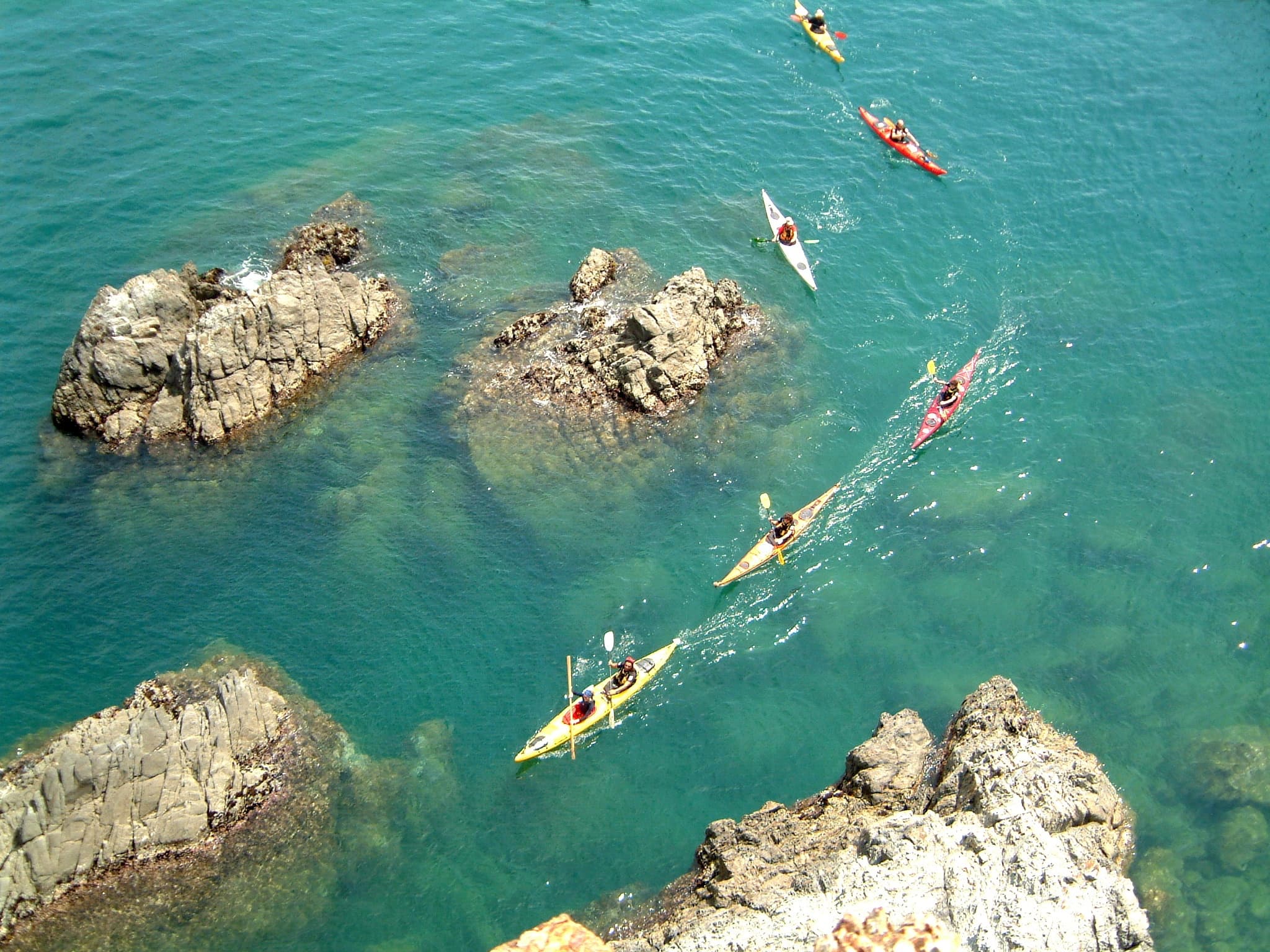 Sea-Kayak Day Trip Along Costa Brava from Palamós to Aiguablava
