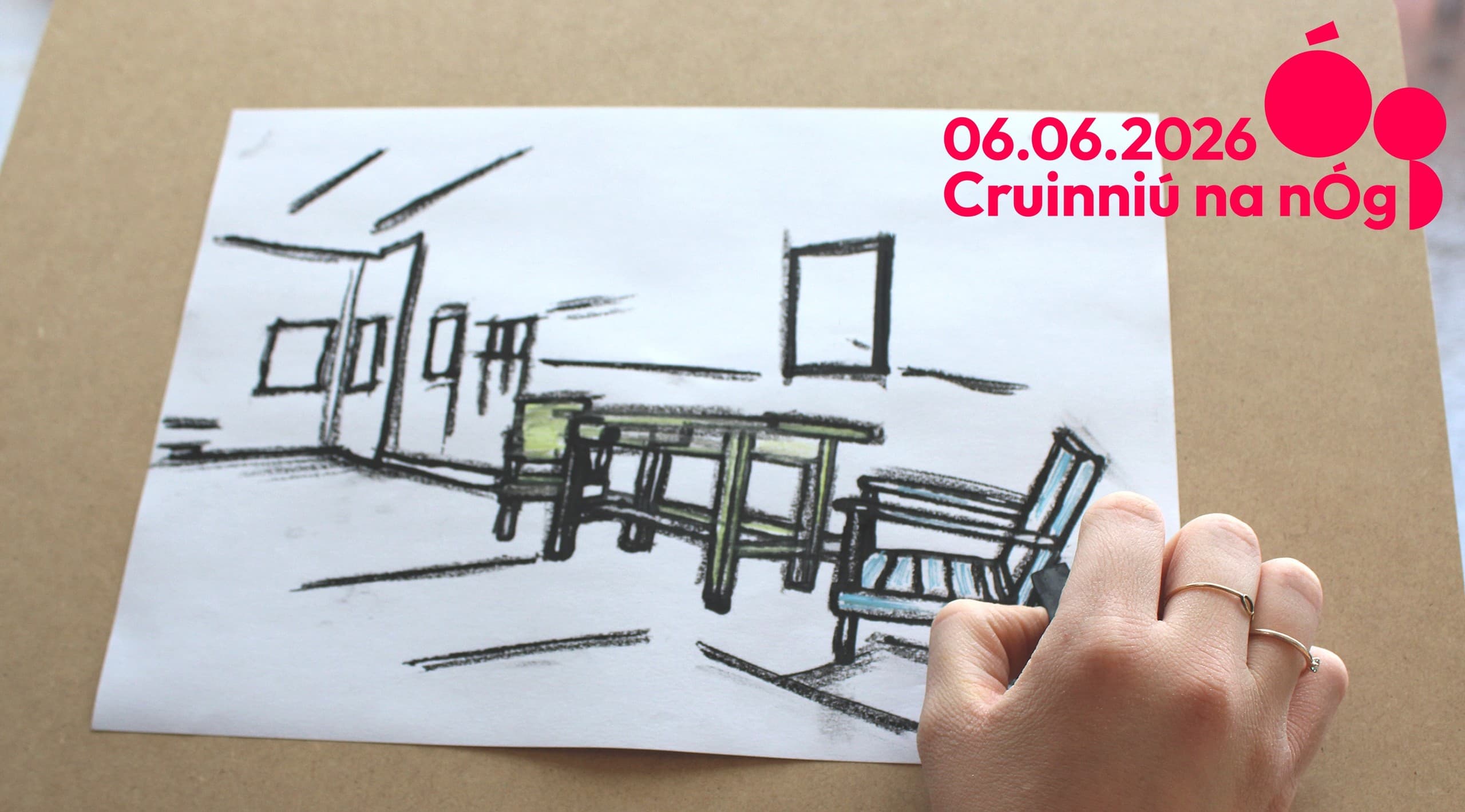 Teen Drawing Masterclass at Luan Gallery — Rob Quinn Workshop in Athlone